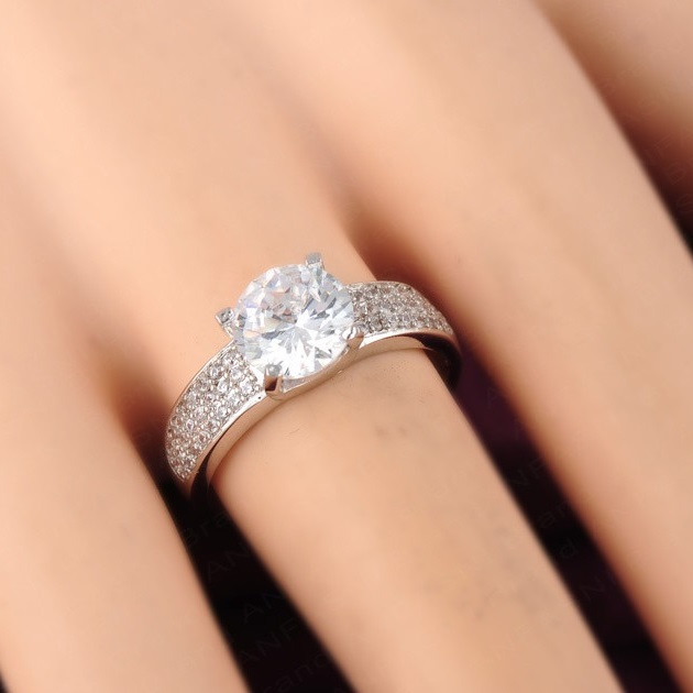 Bague NO-1096 - Argent / 59mm