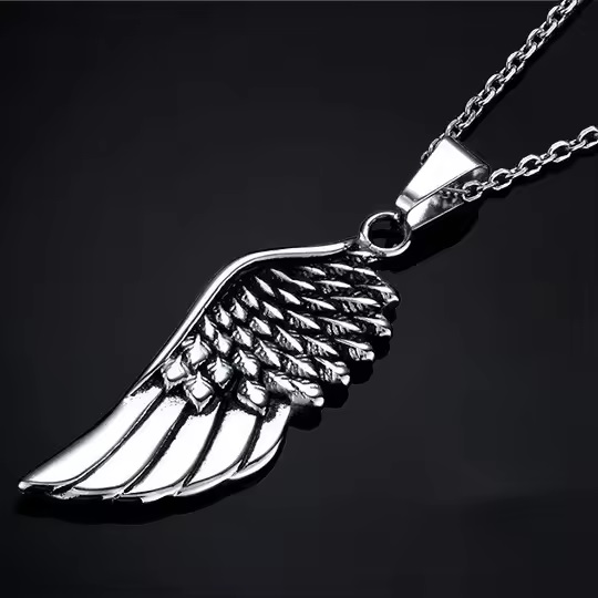 Collier SI-33481 Wings - Argent