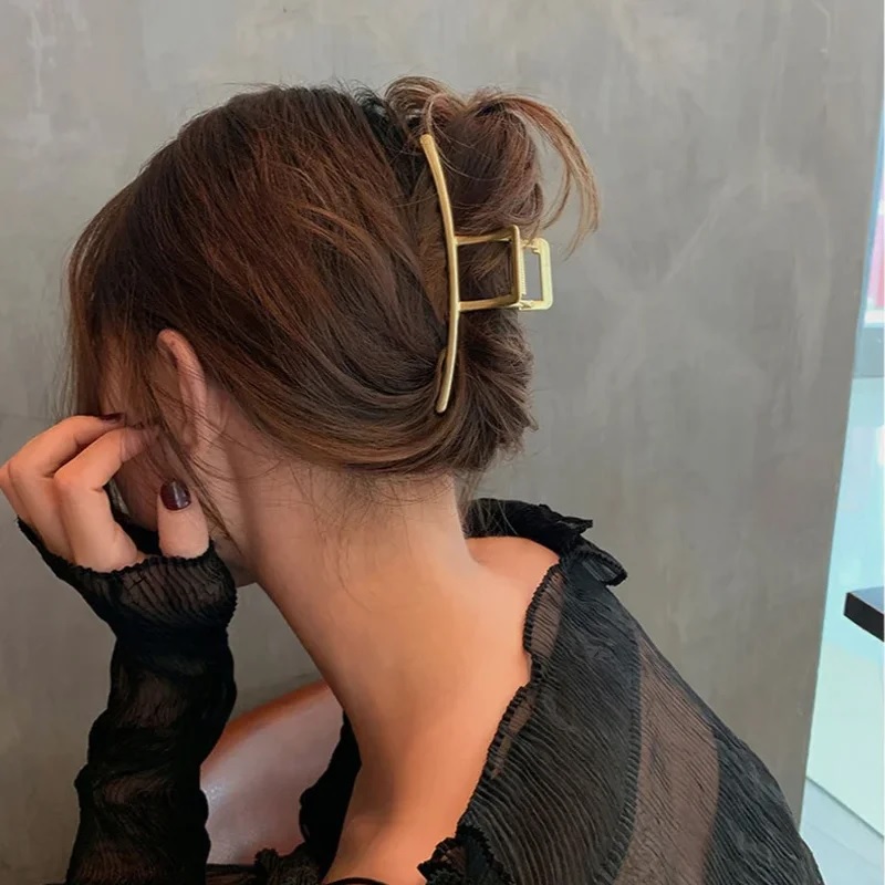 Pince à cheveux PR-30429 - Doré / Type4