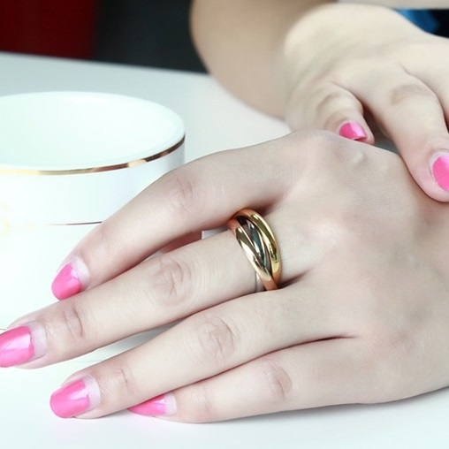 Bague TR-4920 - Multicolore / 55mm