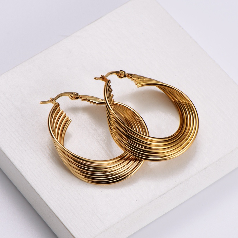 Boucles d'oreilles TW-20568 - Dorées