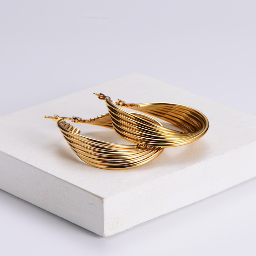 Boucles d'oreilles TW-20568 - Dorées