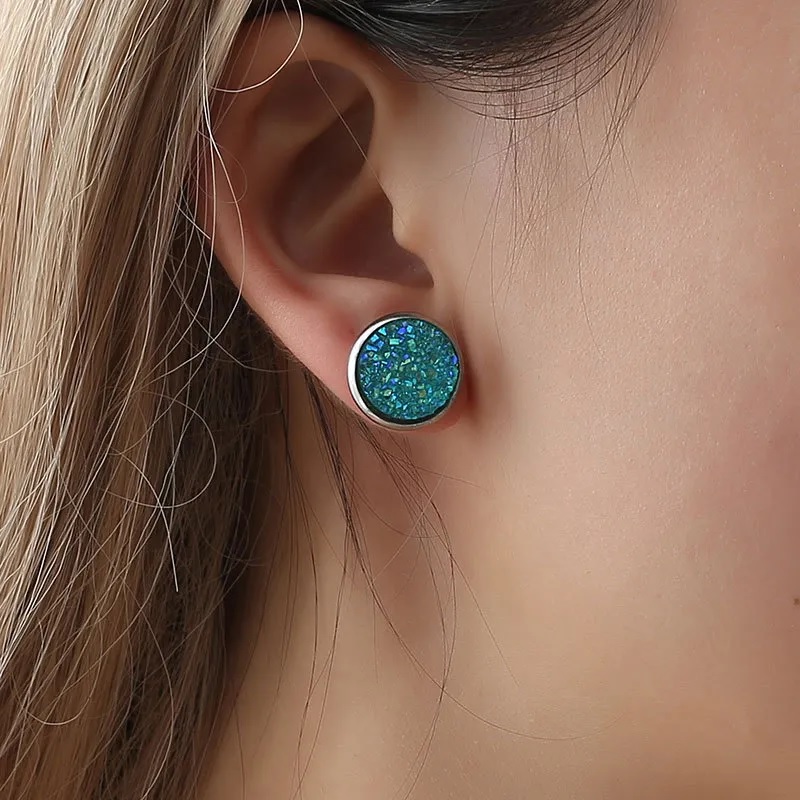 Boucles d'oreilles VI-28274 - Bleue