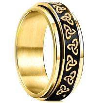 Bague CE-31976 - Doré / Noir / 69mm