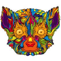Puzzle en bois - Lemur / L