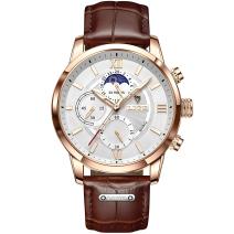 Montre LIGE RA-23710 - Marron / Doré