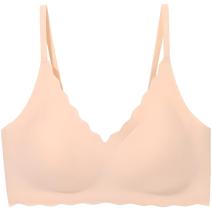 Soutien-gorge sans couture EL-35697 - Orange pâle / S