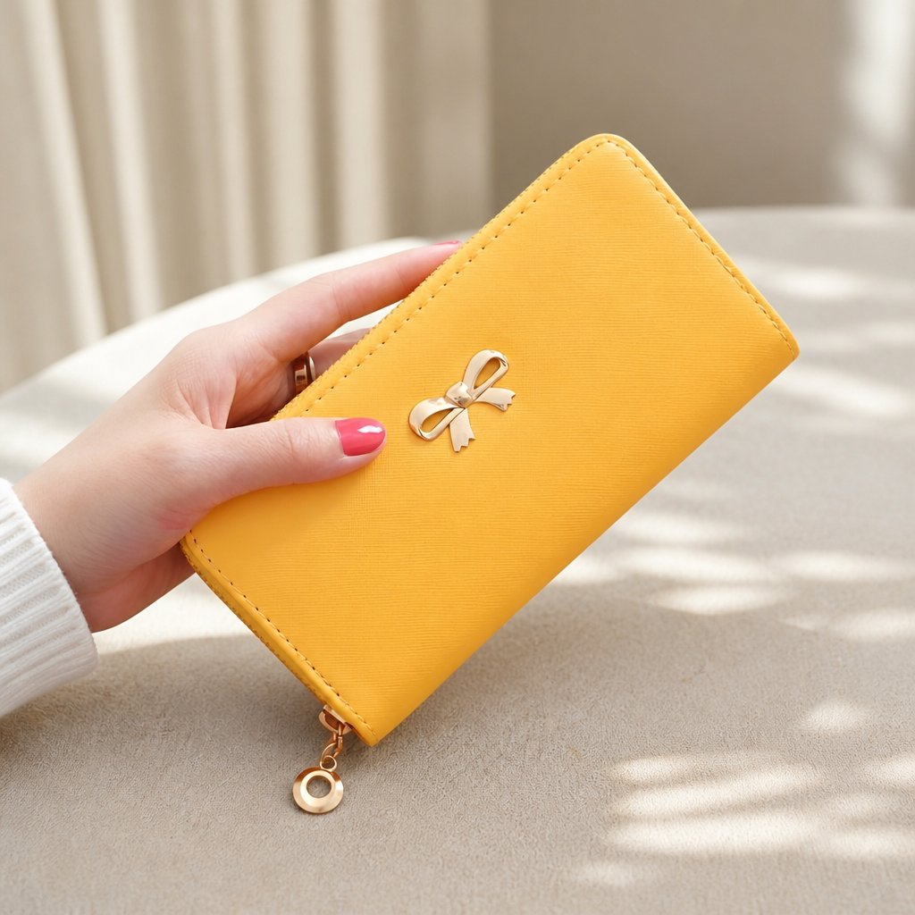 Portefeuille YO-12806 - Jaune