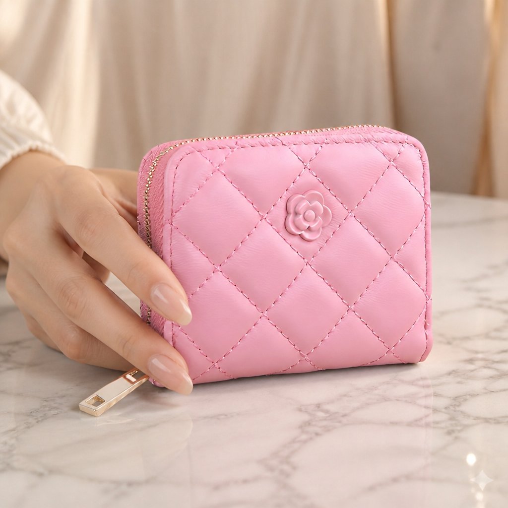 Portefeuille SW-1699 - Rose