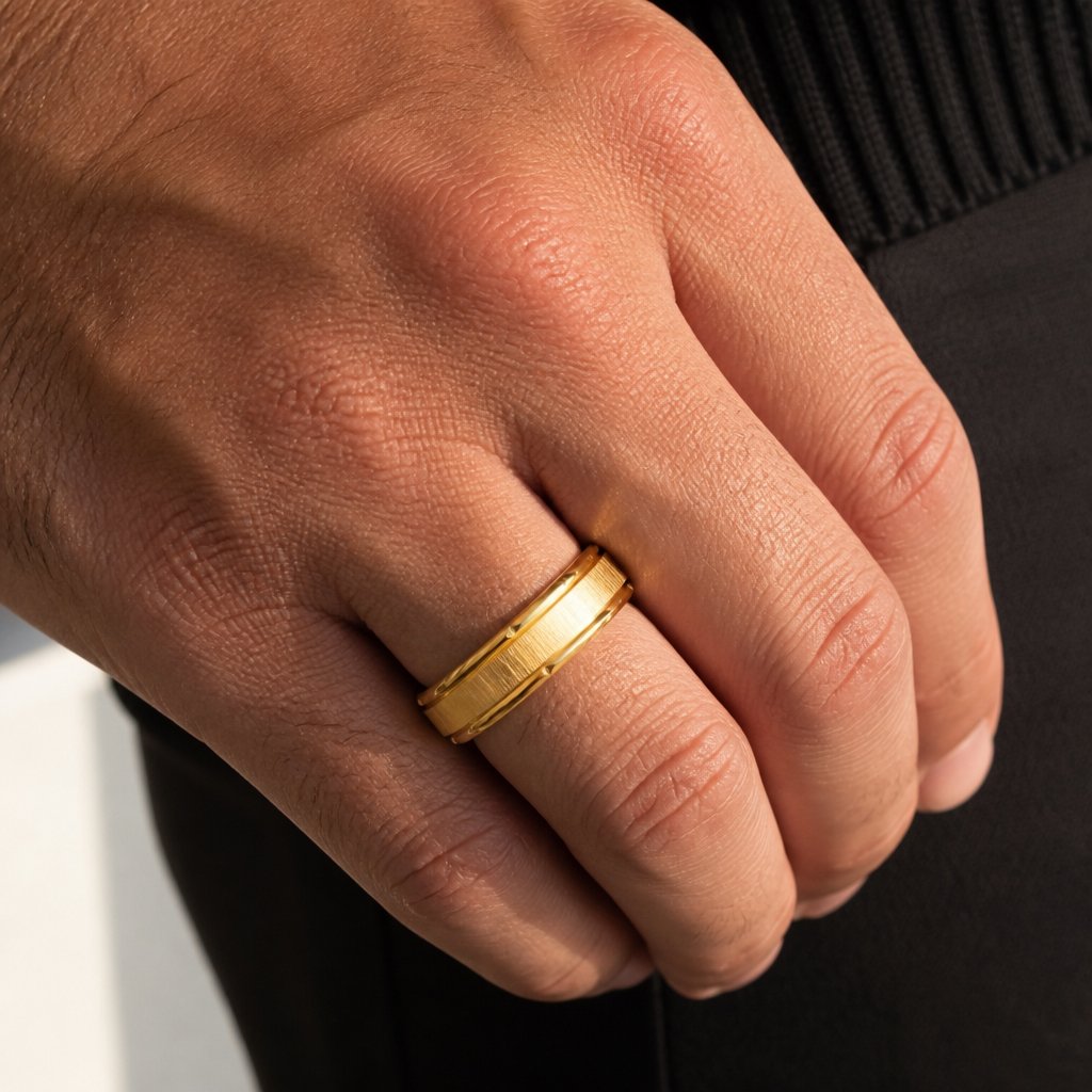 Bague TR-17135 - Doré / 57mm