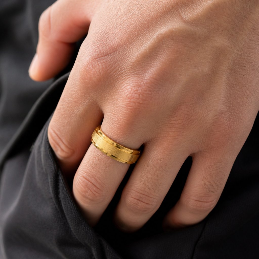 Bague TR-17137 - Or / 62mm