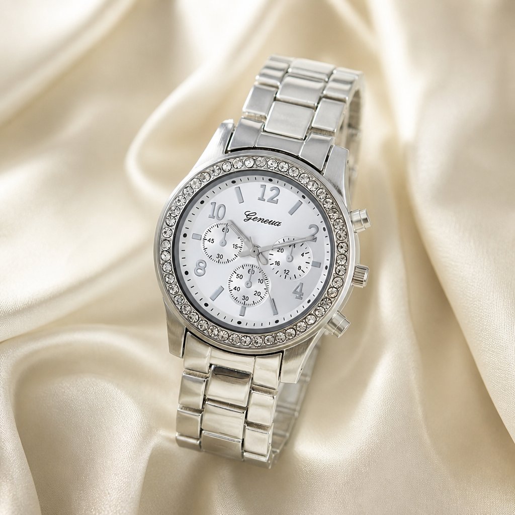 Montre QU-2467 - Argentée