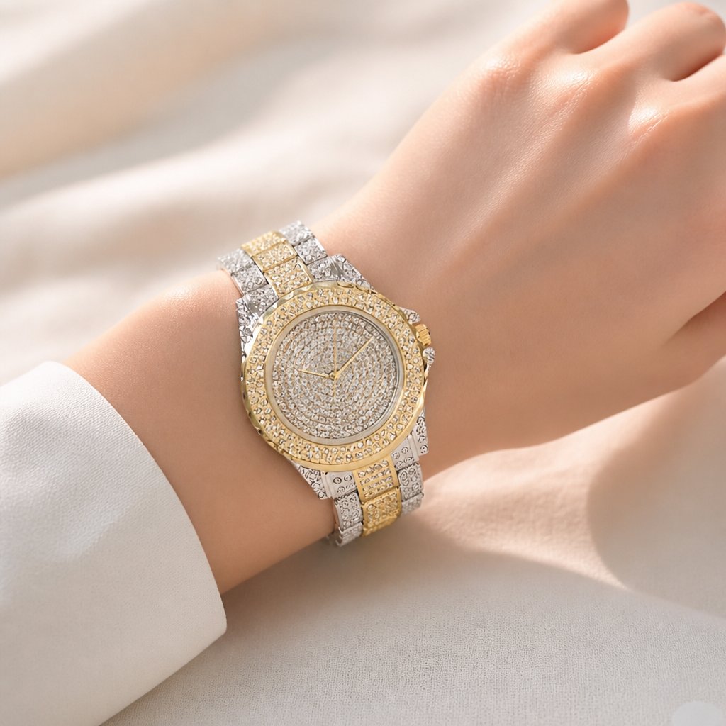 Montre RO-2907 - Dorée / Argentée