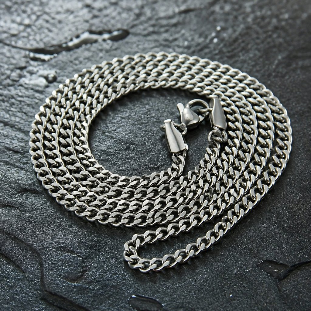 Chaîne GO-34286 - Argent / 55cm / 3mm