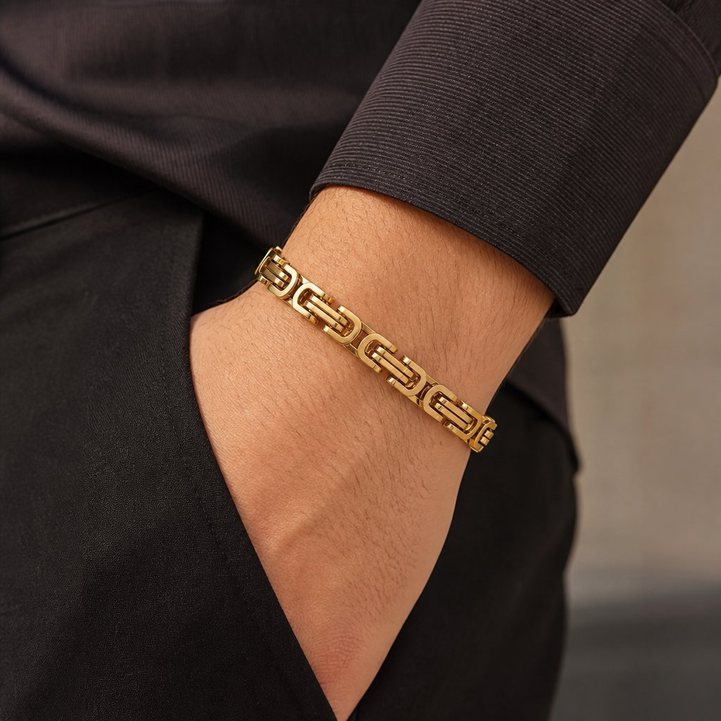 Bracelet AL-34514 - Or / 17cm