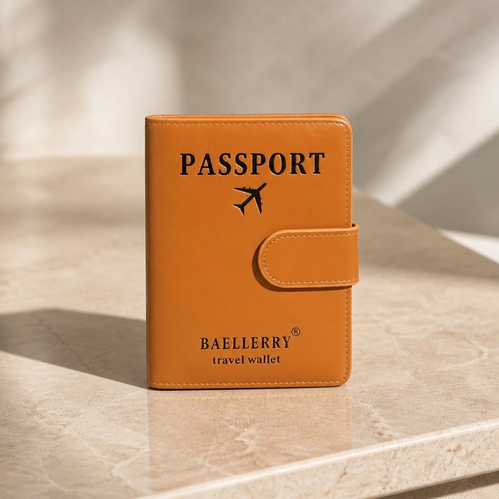 Travel WALLET Baellerry EA-35602 - Marron
