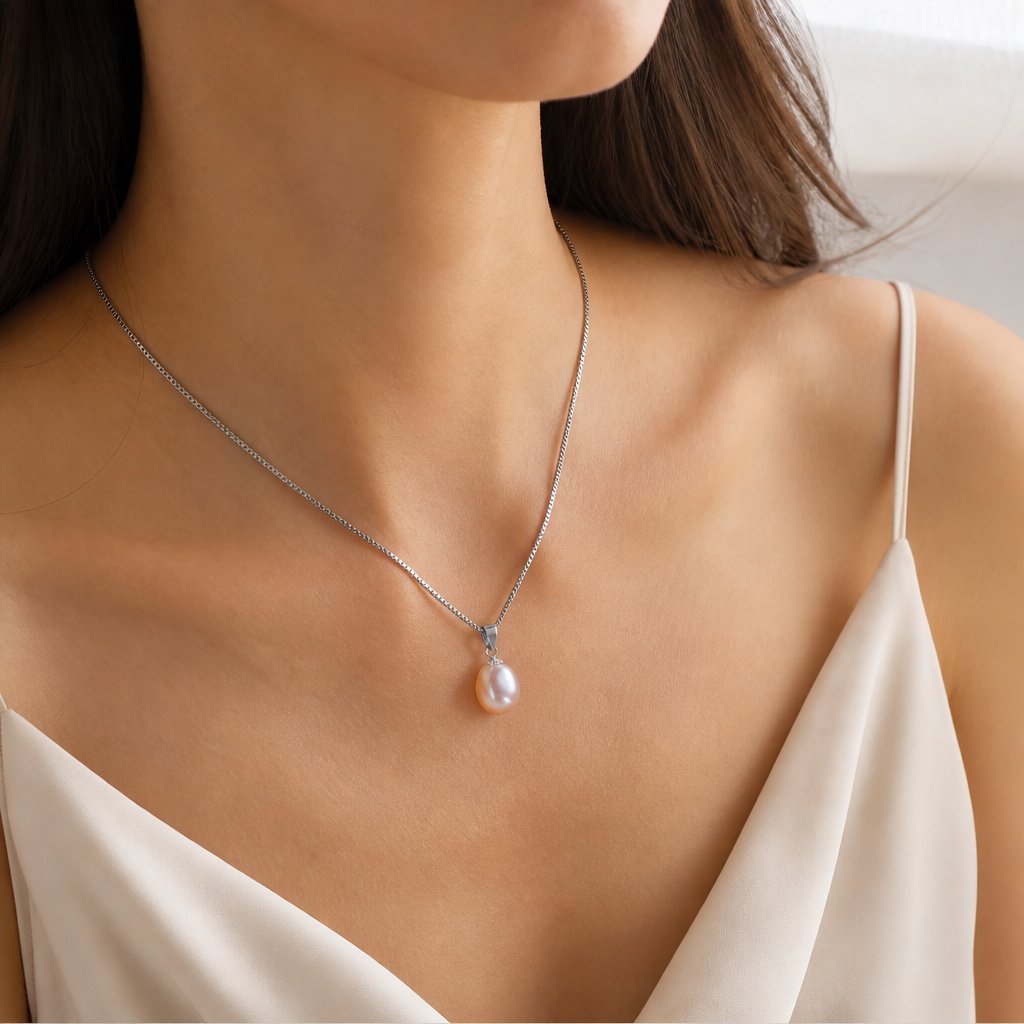 Collier LA-3954 - Rose
