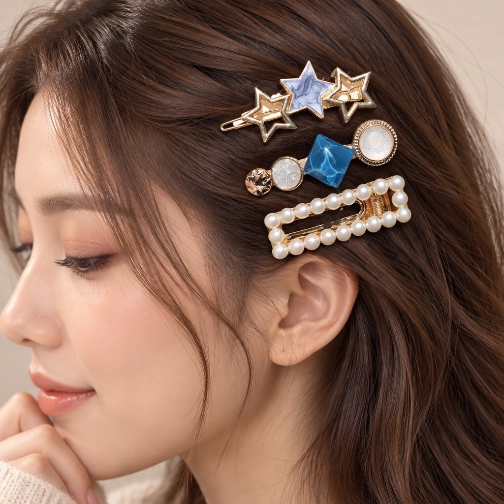 Barrettes à cheveux - Type9