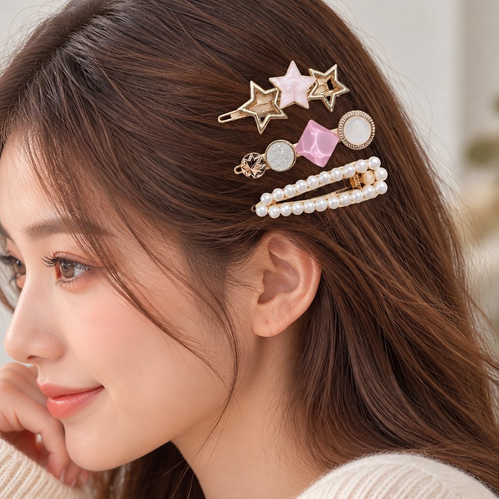 Barrettes à cheveux - Type10